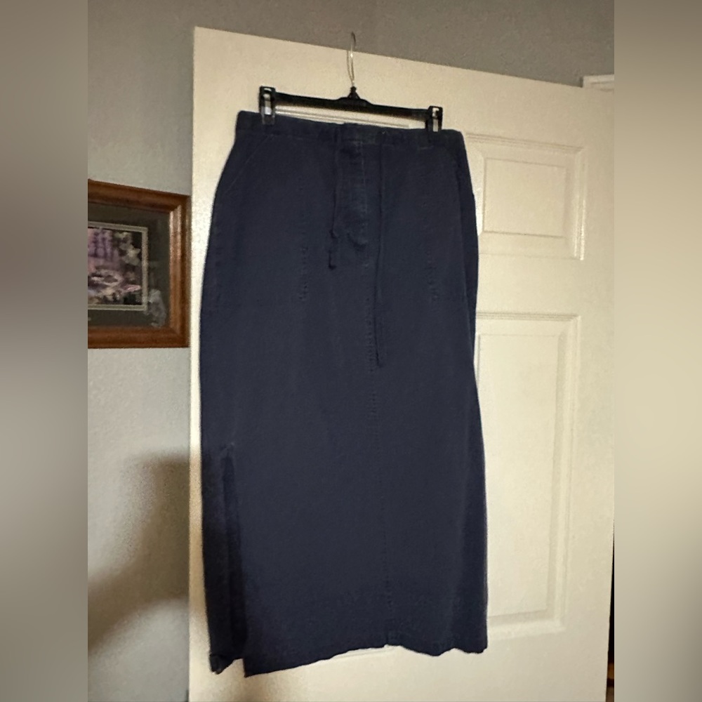 Floor length Jean skirt